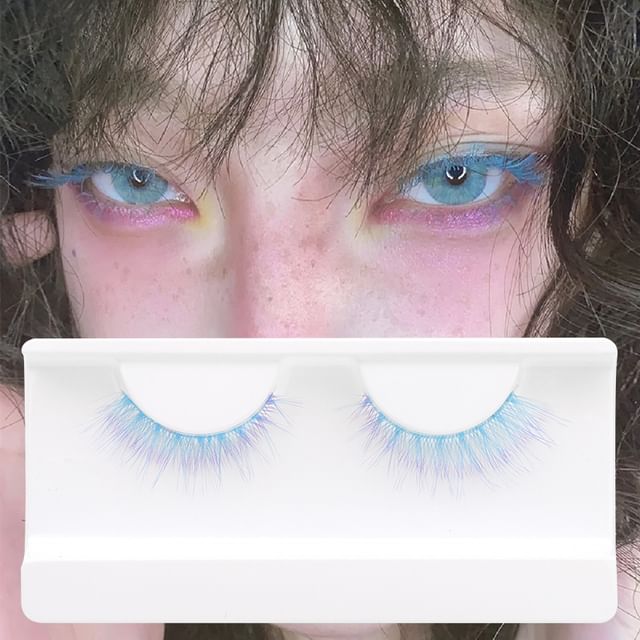 LuxeFlutter-Colored Volume False Eyelashes