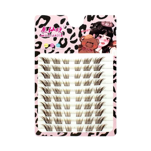 LuxeFlutter-Fox Eye Cluster False Lashes
