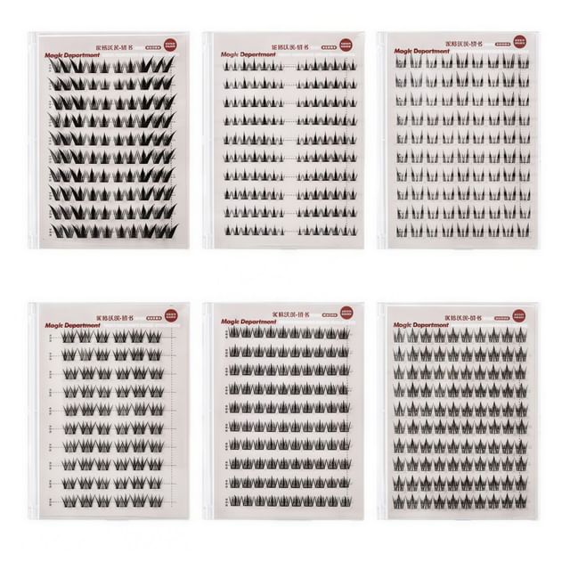 LuxeFlutter-Glue Free Cluster False Lashes Various Designs