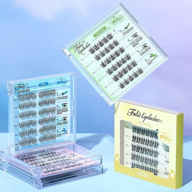 LuxeFlutter-Glue-free Multipack False Eyelashes Cluster Various Designs