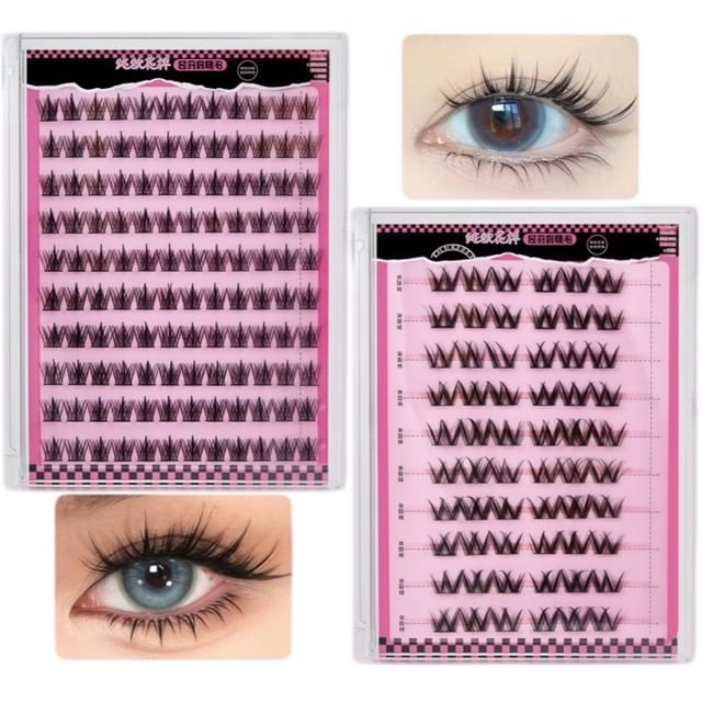 LuxeFlutter-Natural Cat Eye False Eyelashes