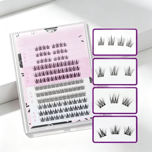 LuxeFlutter-Natural Wispy False Eyelashes
