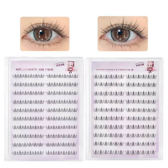 LuxeFlutter-Natural Wispy False Eyelashes
