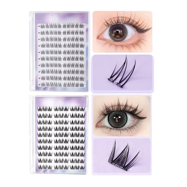LuxeFlutter-Naturl Doll Eye False Eyelashes