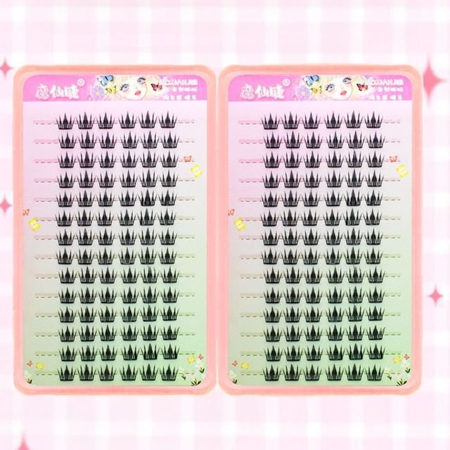 LuxeFlutter-Spiky Glue-free Multipack False Eyelashes Cluster