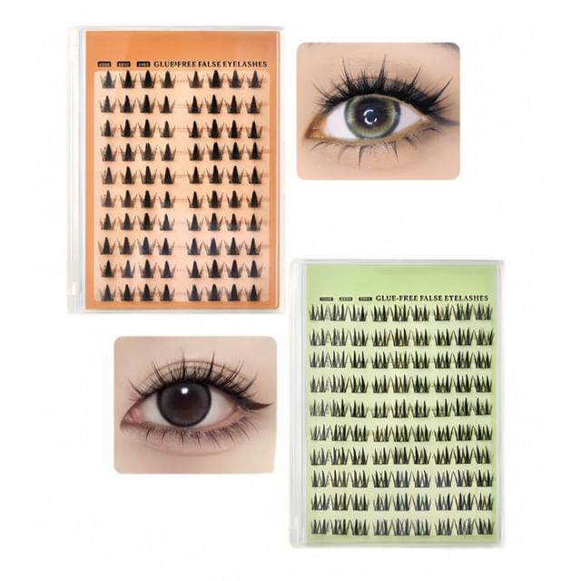 LuxeFlutter-Volume Cat Eye False Eyelashes