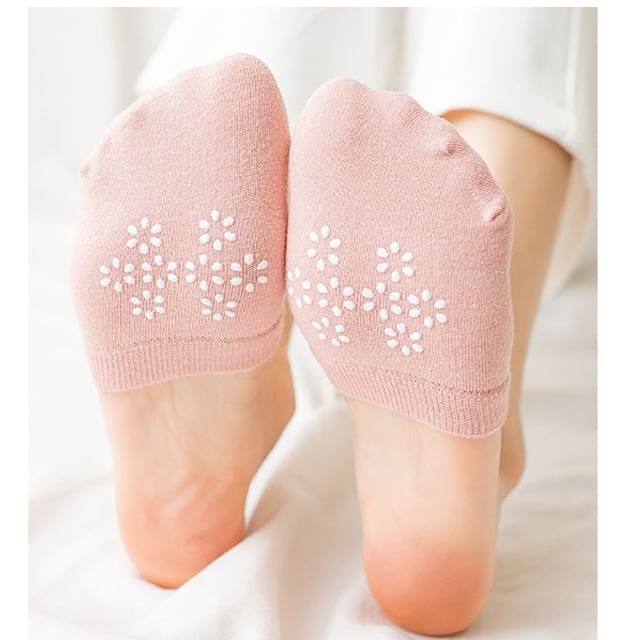Lychee-No Show Half Socks