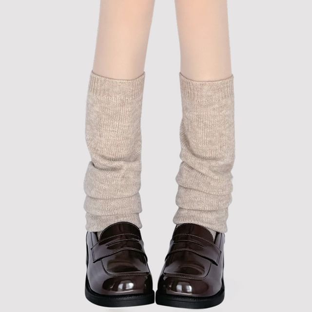 Lychee-Plain Leg Warmer