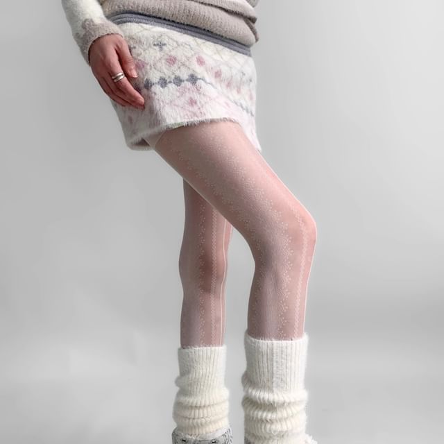 Lychee-Sheer Tights