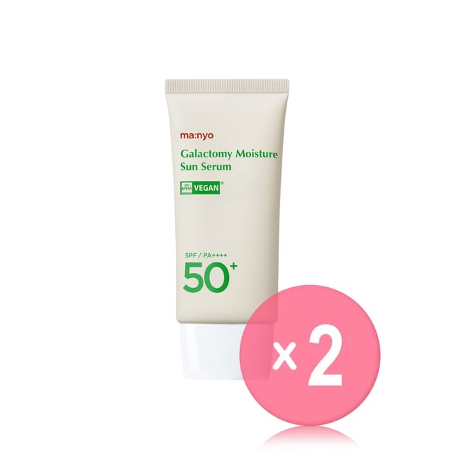 ma-nyo-Galactomy Moisture Sun Serum 2pcs Bundle Set