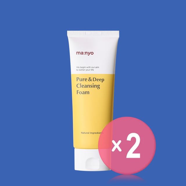 ma-nyo-Pure Deep Cleansing Foam LARGE 2pcs Bundle Set