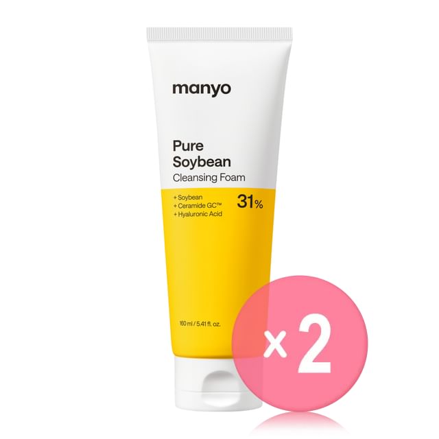 ma-nyo-Pure Soybean Cleansing Foam 2pcs Bundle Set