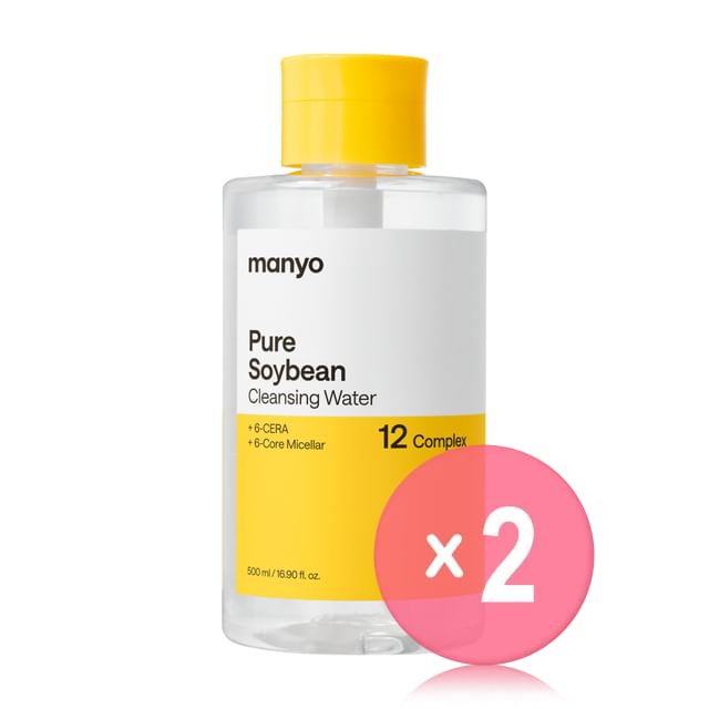 ma-nyo-Pure Soybean Cleansing Water - Eau démaquillante au soja - lot de 2