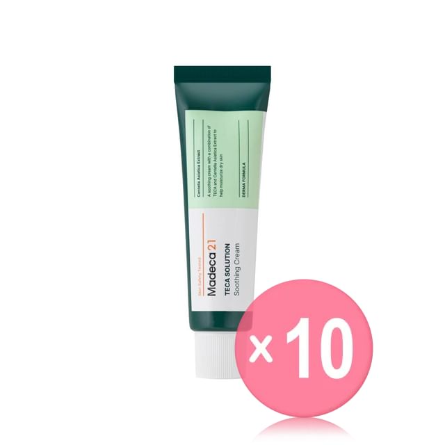 Madeca21-Teca Solution Soothing Cream 10pcs Bundle Set