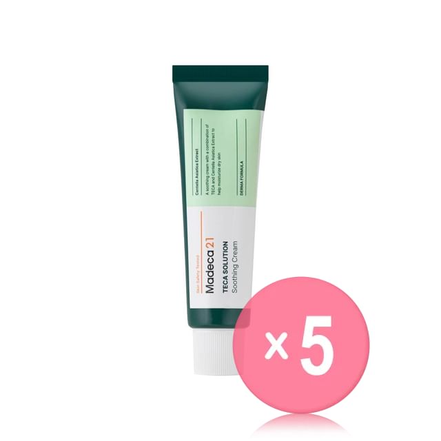 Madeca21-Teca Solution Soothing Cream 5pcs Bundle Set