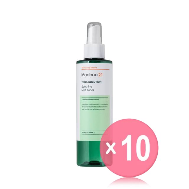 Madeca21-Teca Solution Soothing Mist Toner 10pcs Bundle Set