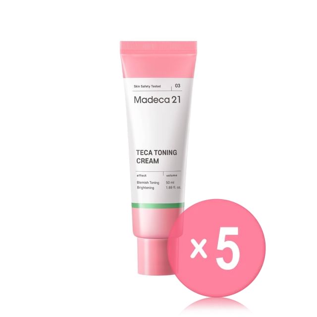Madeca21-Teca Toning Cream 5pcs Bundle Set