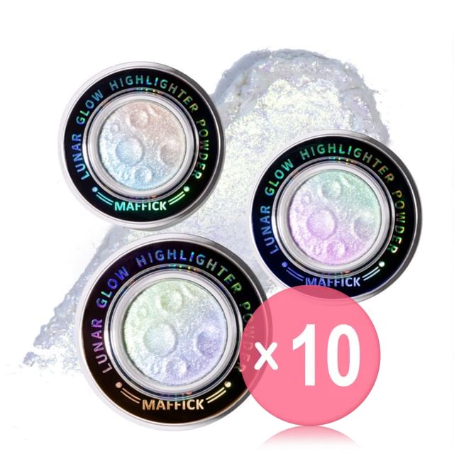 MAFFICK-Planet Clear Chameleon Highlighter - 3 Colors 10pcs Bundle Set