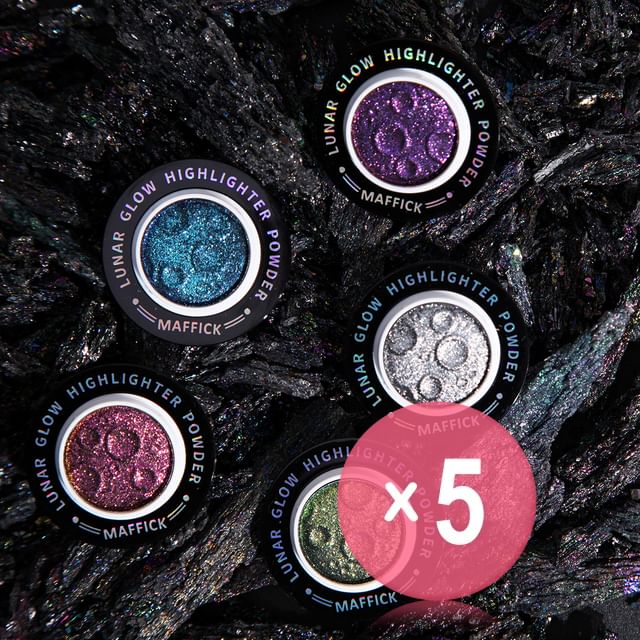 MAFFICK-Planet Shine Chameleon Eyeshadow - 5 Colors 5pcs Bundle Set