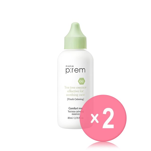make p-rem-Comfort Me Tea Tree Calming Essence 2pcs Bundle Set