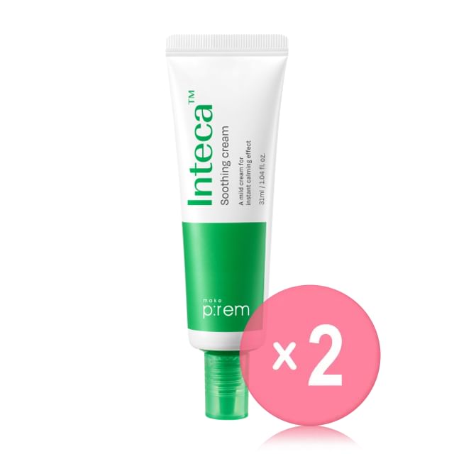 make p-rem-Inteca Soothing Cream 2pcs Bundle Set