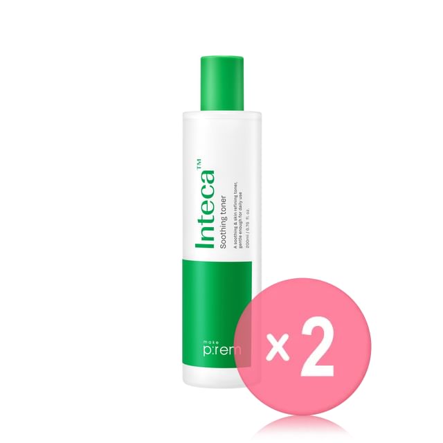 make p-rem-Inteca Soothing Toner 2pcs Bundle Set