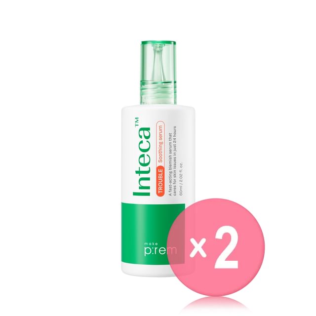 make p-rem-Inteca Trouble Soothing Serum 2pcs Bundle Set