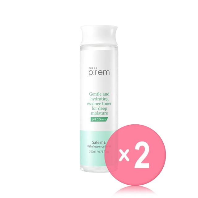 make p-rem-Safe Me Relief Essence Toner 2pcs Bundle Set