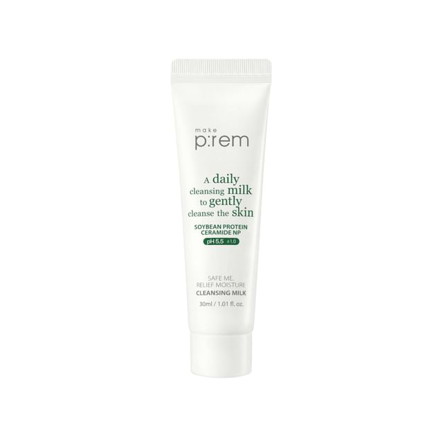 make p-rem-Safe Me Relief Moisture Cleansing Milk 30ml