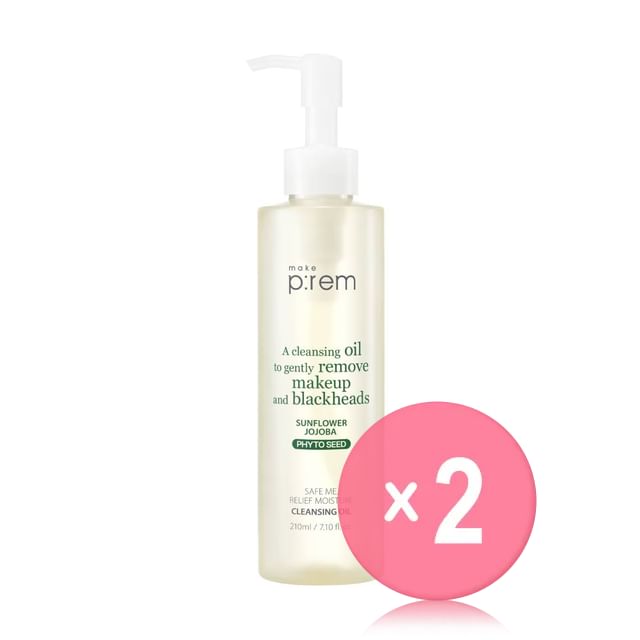 make p-rem-Safe Me Relief Moisture Cleansing Oil 2pcs Bundle Set