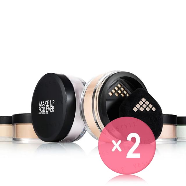 Make Up For Ever-HD Skin Setting Powder 2pcs Bundle Set