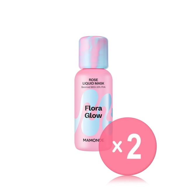 MAMONDE-Flora Glow Rose Liquid Mask 2pcs Bundle Set