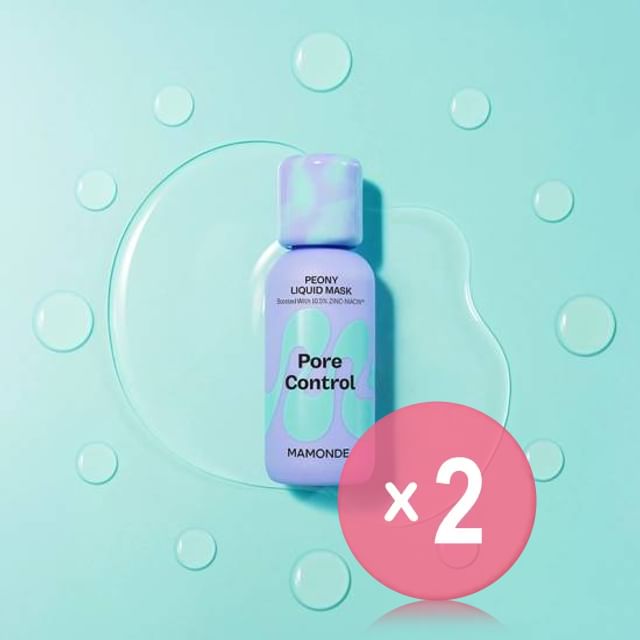 MAMONDE-Pore Control Peony Liquid Mask 2pcs Bundle Set