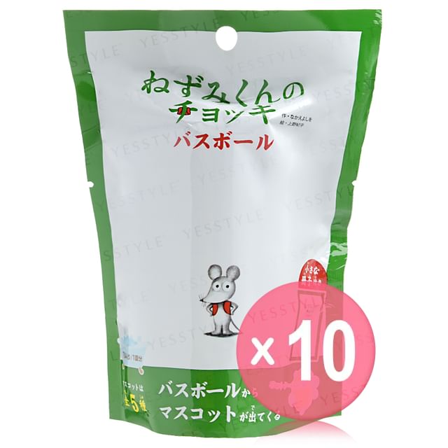 MANABURO-Mouse Vest Pancake Bath Ball 10pcs Bundle Set