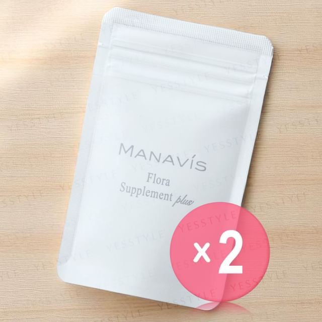 MANAVIS-Flora Skincare Supplement plus 2pcs Bundle Set-30 Capsules X 2 Pcs