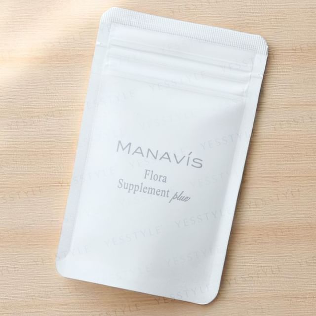 MANAVIS-Flora Skincare Supplement plus-30 Capsules