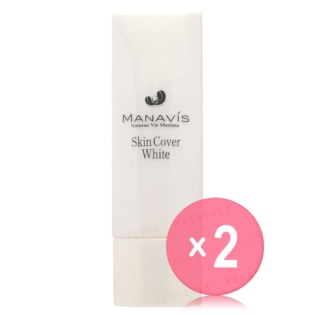 MANAVIS-Skin Cover White Coverage Lotion SPF 18 PA 2pcs Bundle Set