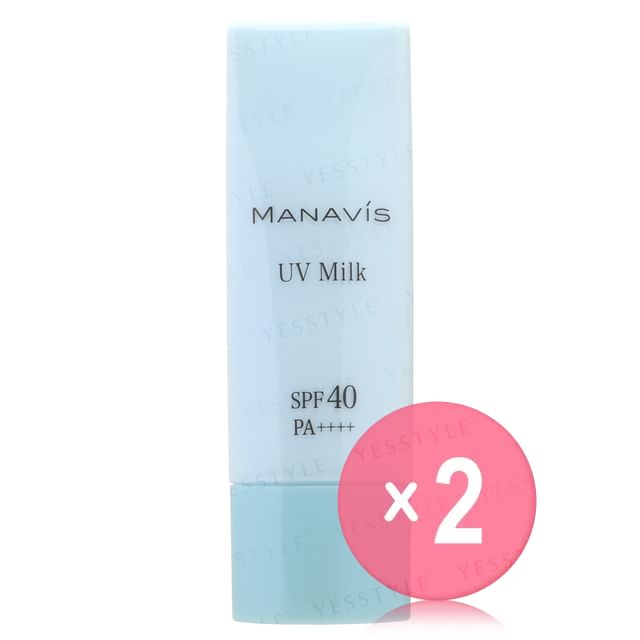 MANAVIS-UV Milk SPF 40 PA 2pcs Bundle Set