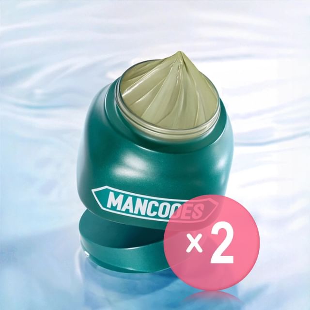 MANCODES-Camellia Sinensis Cleansing Mud Mask 2pcs Bundle Set