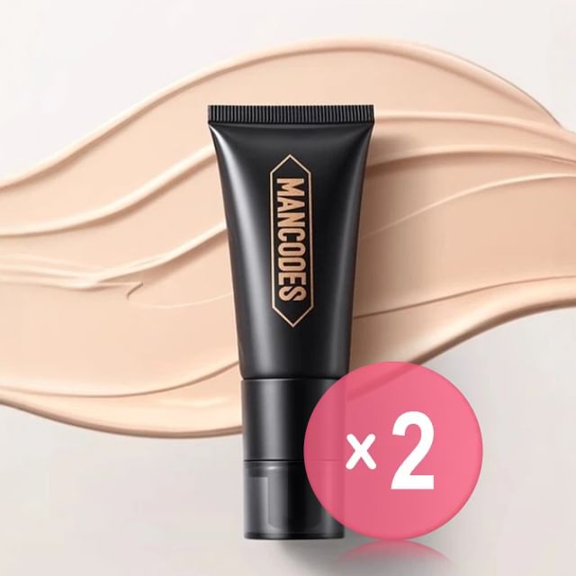 MANCODES-Natural Tone CC Cream 2pcs Bundle Set