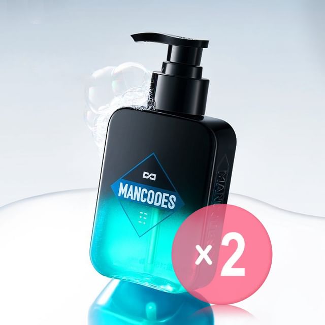 MANCODES-Oil-Control Weak Acid Cleanser II 2pcs Bundle Set