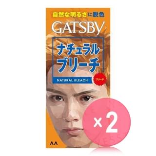 Mandom-Gatsby Natural Bleach 2pcs Bundle Set
