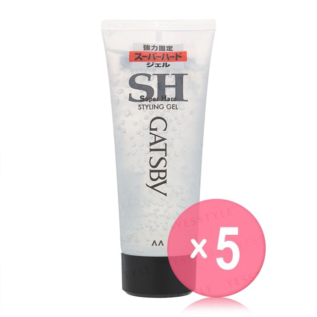 Mandom-Gatsby Super Hard Styling Gel 5pcs Bundle Set