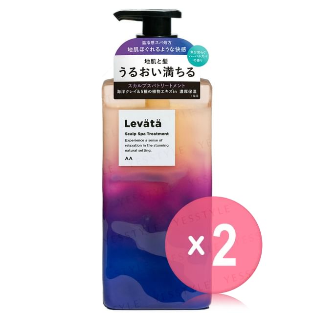 Mandom-Levata Scalp Spa Treatment 2pcs Bundle Set
