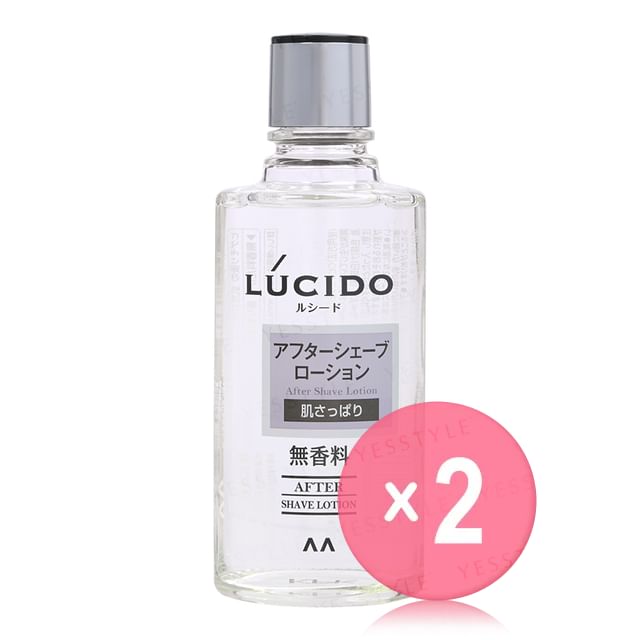 Mandom-Lucido After Shave Lotion 2pcs Bundle Set