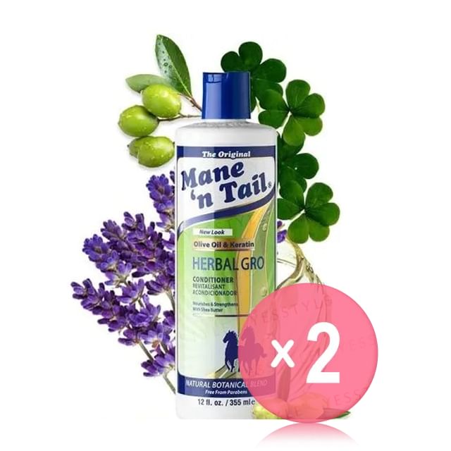 Mane-n Tail-Herbal Gro Conditioner 2pcs Bundle Set