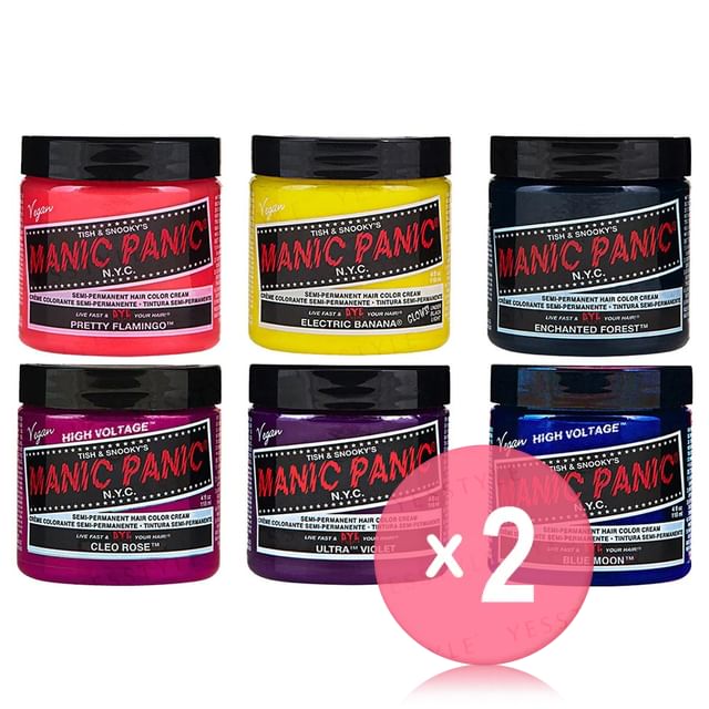 MANIC PANIC-Hair Color Cream 2pcs Bundle Set