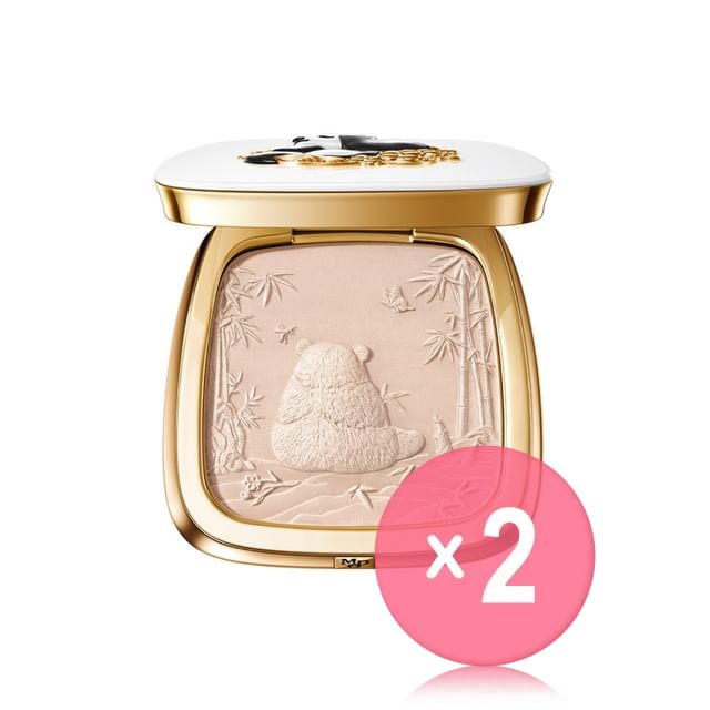MAOGEPING-Fantasy Bloom Soft Veil Pressed Powder 2pcs Bundle Set