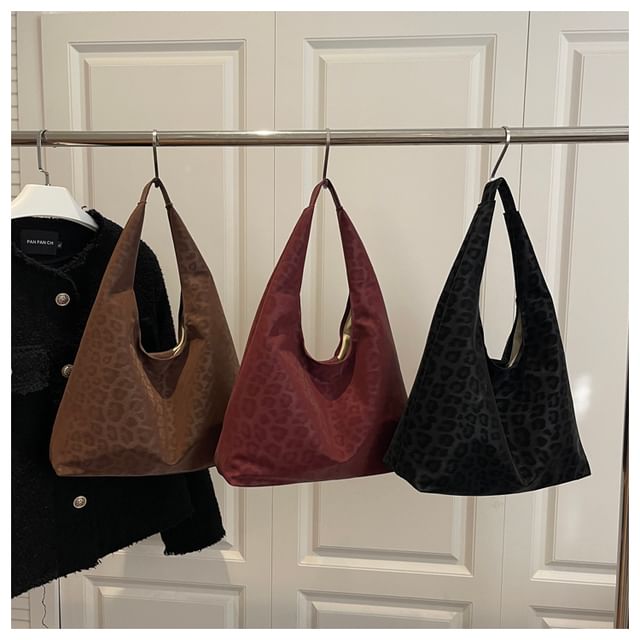 Maorong-Leopard Print Tote Bag