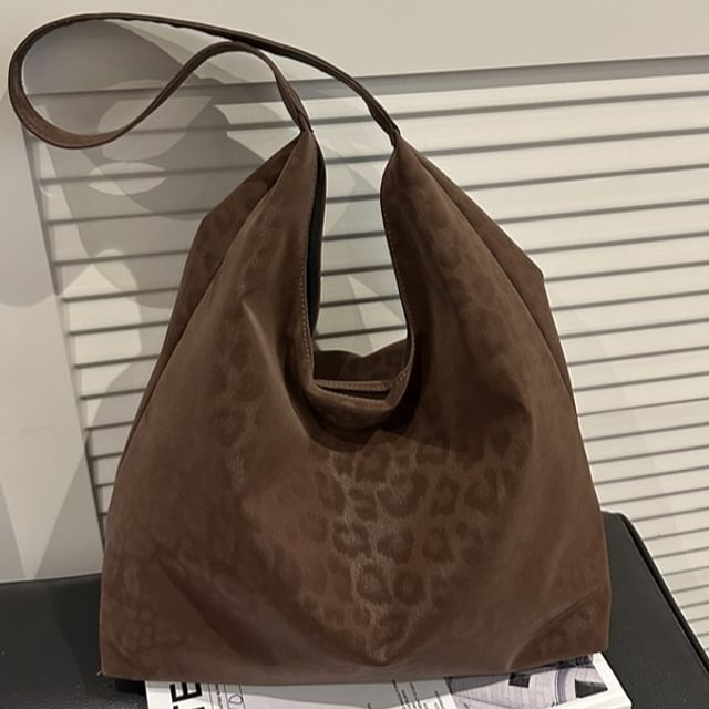 Maorong-Leopard Print Tote Bag